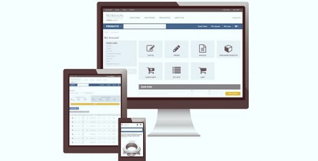 MORSCO HVAC Supply e-commerce solutions on its website